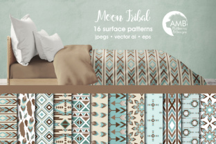 Arctic Blue Arrow Papers: Boho Tribal Backdrops That Work Quietly, Beautifully, and Everywhere
