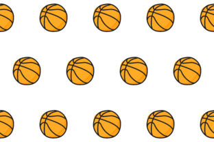 Basketball Seamless Pattern