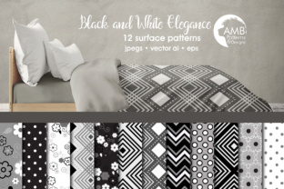 Black and White Geometric Papers: Timeless Design Tools for Modern Creators