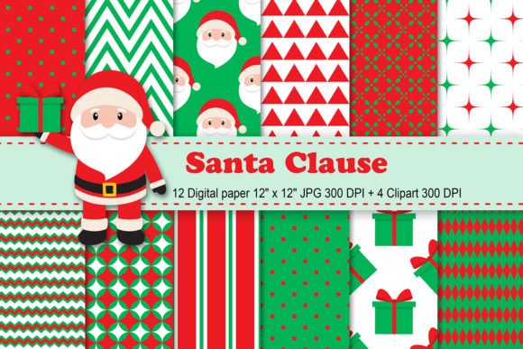 Bring Holiday Magic to Your Digital Projects with Colorful Christmas Digital Papers
