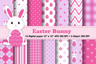 Easter Bunny Digital Paper