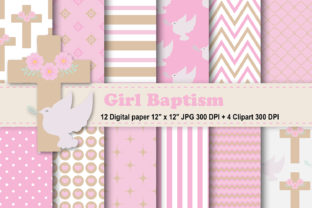 Girl Baptism Digital Paper: A Strategic Creative Asset for Modern Celebrations