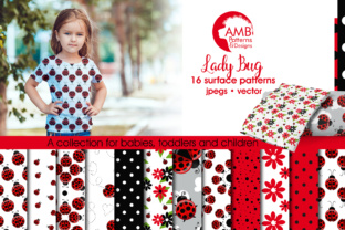 Ladybug Papers AMB: 16 Adorable, Versatile, Print-Ready Patterns for Crafters and Designers