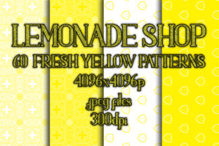 Lemonade Shop: Fresh Yellow Pattern Collection