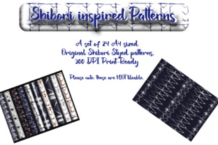 Shibori Styled Graphics: Precision Digital Patterns Rooted in Traditional Craft
