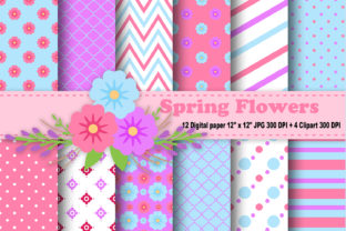 Spring Flower Digital Paper